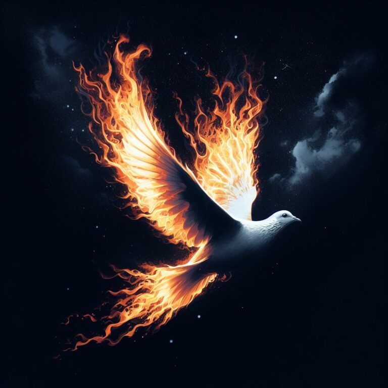 What Does It Mean When a Dove is on Fire?