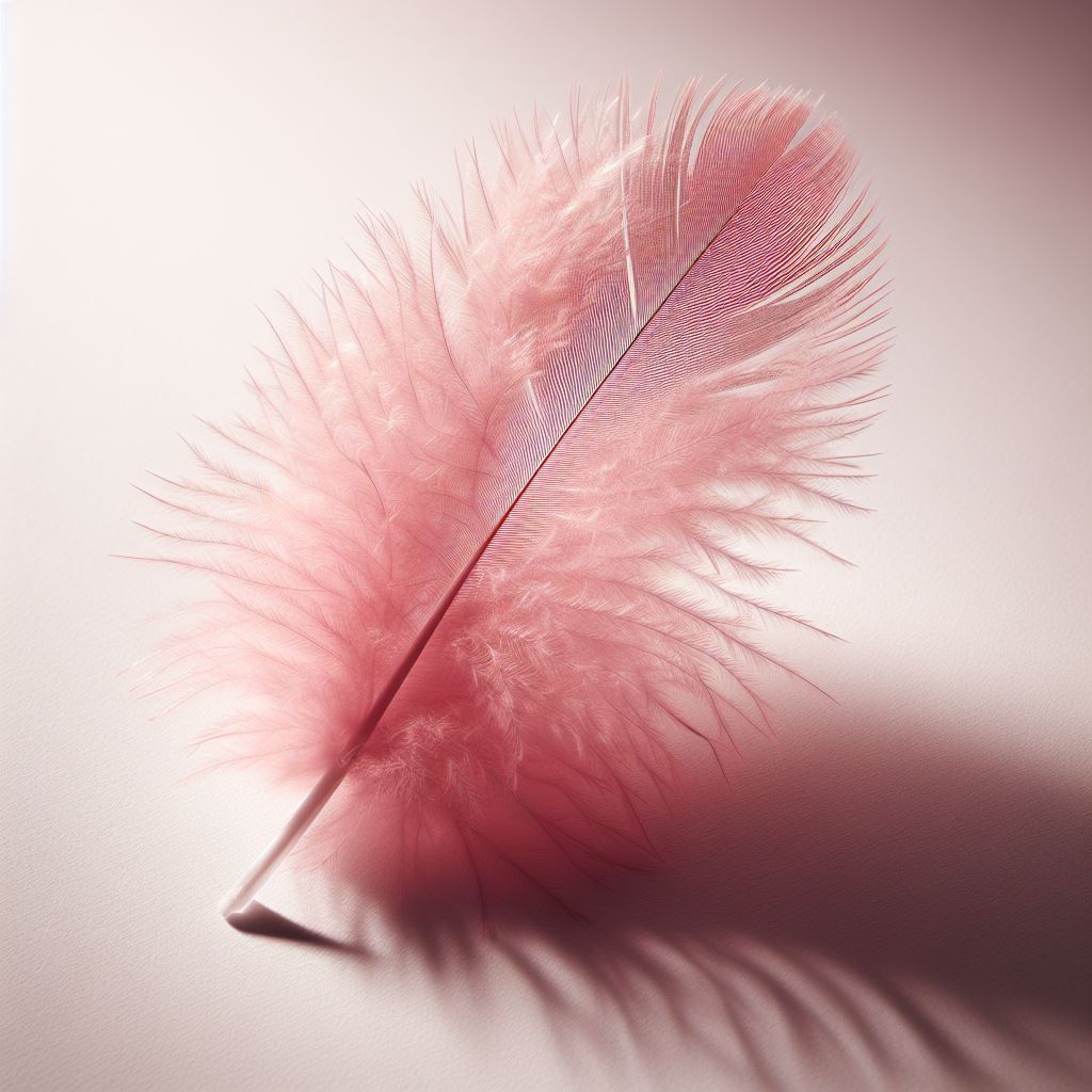 Featured image for an article about Pink Feather Meaning and Symbolism