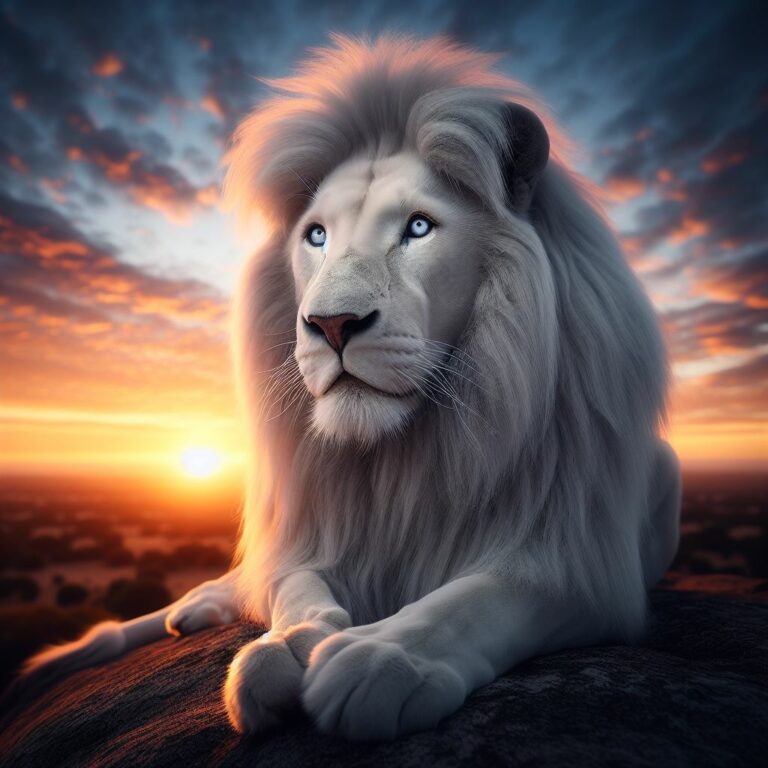 White Lion Spiritual Meaning – Symbolic Guardians of Light
