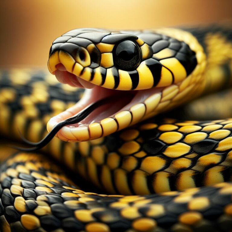 Yellow and Black Snake in Dream Meaning