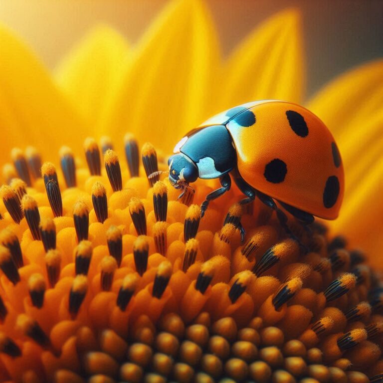 Yellow Ladybug Spiritual Meaning & Symbolism