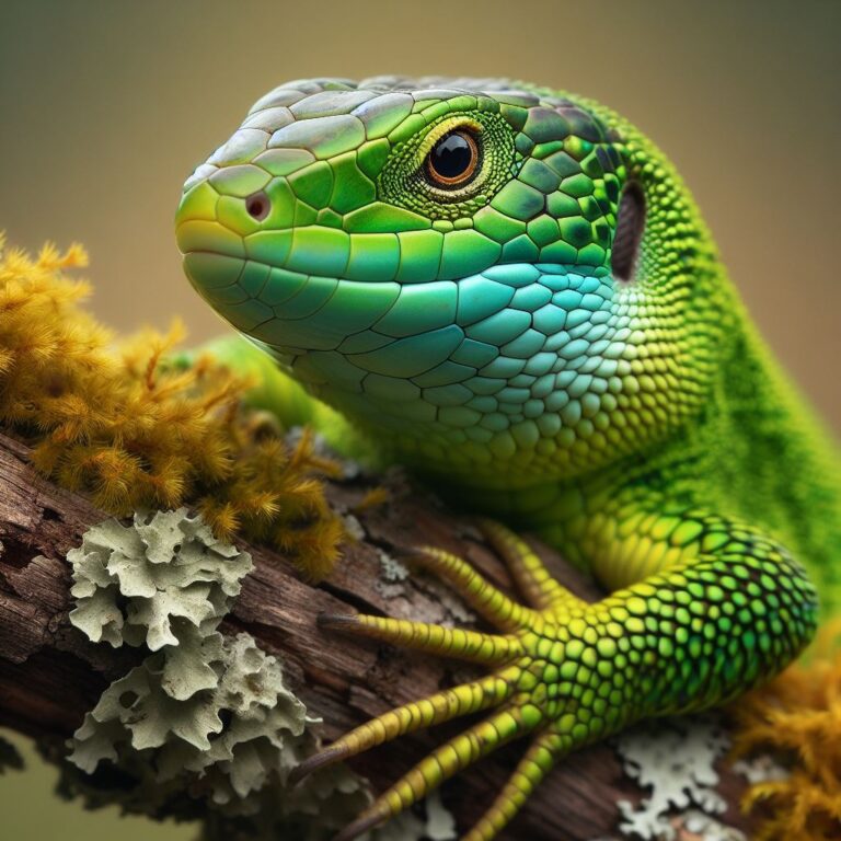 Green Lizard Spiritual Meaning & Symbolism