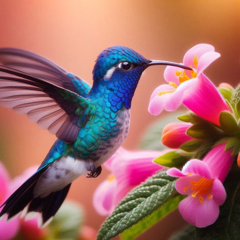 Blue Hummingbird Spiritual Meaning & Symbolism