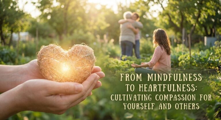 From Mindfulness to Heartfulness: Cultivating Compassion for Yourself and Others