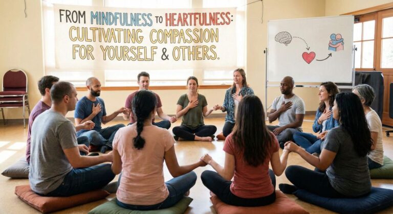 From Mindfulness to Heartfulness: Cultivating Compassion for Yourself and Others